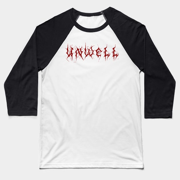 Unwell Baseball T-Shirt by Joe Clements Books